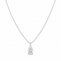 Pear Diamond Pendant Necklace – 1.0 ct, 18K Gold
