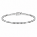 Classic Tennis Bracelet – 40-Diamond, 18K Gold